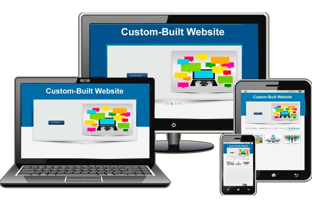 custom-built website
